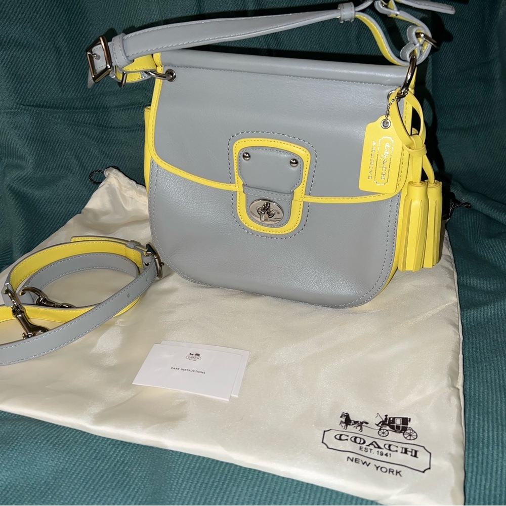 Coach Handbag w/Crossbody Strap